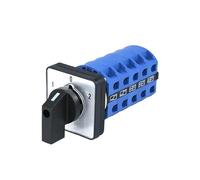 ElectronicSwitch SZW26/LW26-25 5 Phase Rotary Knob Selector Cam Switch 3 Positions 20 Terminals 660V 25A 48x48