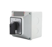 ElectronicSwitch SZW26/LW26-32 32A 3 Position 2 Phase 8 Screws Automatic Changeover Rotary Knob Cam Switch With Box