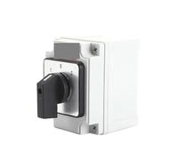 ElectronicSwitch SZW26/LW26-32/D202.2EF 32A 3 Position 2 Phase 8 Screws Changeover Rotary Cam Switch With Box