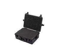 Electronicx Valigetta Rigida per Fotocamera con Schiuma - Custodia Antiurto IP55 Resistente a Polvere e Spruzzi, Richiudibile - Per DSLR, Obiettivi, Droni, Attrezzi e Armi - 57×41,5×21,5 cm Nera