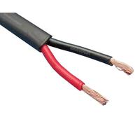 electrosmart 2 core doppio rosso/nero rame automobilistico auto barca cavo filo 2 x 0,5 mm parete sottile piatto incagliato 12 V 24 V 11 Amp (30 m)