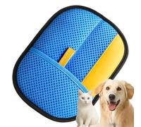 Electrostatic Pet Hair Remover Glove - Washable Cat Mitt, Pet Hair Removal Glove for Small, Medium, Large Dogs & Cats | Prevents Matted Coats | For Laundry, Couch, Furniture, Carpet, Car Seat