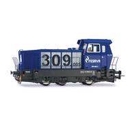 Electrotren HE2028D FESAVA, locomotiva diesel 309, blu/grigia, ep; vI, con decoder DCC Locomotiva Diesel