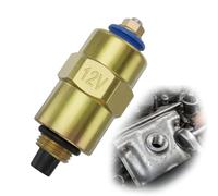 Électrovanne d'Arrêt 12V Pompe Injection Diesel - Solénoïde de Coupure Carburant Compatible avec Lucas CAV Delphi 7185-900W 9108-073A - Electrovanne Moteur pour Tracteur Voiture Camion