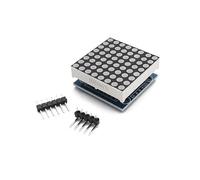 ElectroWorldFR MAX 7219 Dot Matrix MCU LED 8 x 8 Modulo Display Compatibile con Arduino e Raspberry Pi