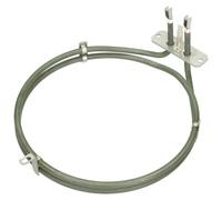 Electruepart Elemento elettrico da incasso per forno ventilato in acciaio inox, 2000 W, per Hotpoint UHS53X