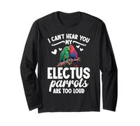 Electus Parrot Amante Birdkeeper Too Loud Electus Parrot Maglia a Manica