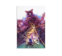 ELedvb Poster decorativo da parete a tema anime Legend of Zelda, su tela, stampa artistica moderna per camera da letto, poster decorativo per camera da letto, 20 x 30 cm