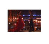 ELedvb Stampa artistica da parete su tela, motivo: Gossip Girl Blair Nate, poster decorativo moderno per camera da letto, 20 x 30 cm