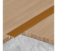 Eleeonora Profilo A T Alluminio Guida di Transizione,Profilo di Transizione,Modanatura A T,Soglia Porta E Riempimento Fessure Parquet E Piastrelle,Profilo T in Alluminio,per Pavimento