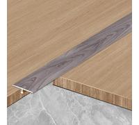 Eleeonora Profilo A T Alluminio Guida di Transizione,Profilo di Transizione,Modanatura A T,Soglia Porta E Riempimento Fessure Parquet E Piastrelle,Profilo T in Alluminio,per Pavimento