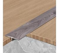 Eleeonora Profilo A T Alluminio Guida di Transizione,Profilo di Transizione,Modanatura A T,Soglia Porta E Riempimento Fessure Parquet E Piastrelle,Profilo T in Alluminio,per Pavimento