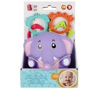 Elefant Statuine decorative della marca modello Baba fürdÅ'játék gyűrűkkel