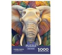 Elefante 1000 Pezzi Animazione Puzzle Di Autota Multicolore Esclusiva Amazon Regalo Per Adulti E Bambini Da 14 Anni E Più 70x50cm/1000pcs