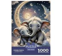Elefante 1000 Pezzi Mammiferi Puzzle Adulti Di Autota IntRattotenimento Creativo Festa Aziendale Regalo Per Adulti E Adolescenti Da 14 Anni E Più 70x50cm/1000pcs