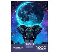 Elefante 1000 Pezzi Mammiferi Puzzle Adulti Di Autota IntRattotenimento Creativo Per Gioco Familiare Regalo Per Adulti E Adolescenti Da 14 Anni E Più 70x50cm/1000pcs
