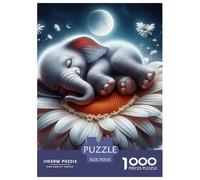 Elefante 1000 Pezzi Mammiferi Puzzle Adulti Di Autota Multicolore Per Gioco Familiare Regalo Per Adulti E Adolescenti Da 14 Anni E Più 70x50cm/1000pcs