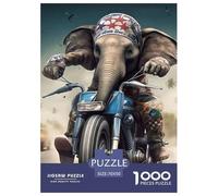 Elefante 1000 Pezzi Mammiferi Puzzle Classico Di Autota IntRattotenimento Creativo Esclusiva Amazon Regalo Per Adulti E Adolescenti Da 14 Anni E Più 70x50cm/1000pcs