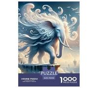 Elefante 1000 Pezzi Mammiferi Puzzle Classico Di Autota Multicolore Festa Aziendale Regalo Per Adulti E Adolescenti Da 14 Anni E Più 70x50cm/1000pcs