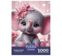 Elefante 1000 Pezzi Mammiferi Puzzle Di Autota IntRattotenimento Creativo Esclusiva Amazon Regalo Per Adulti E Adolescenti Da 14 Anni E Più 70x50cm/1000pcs