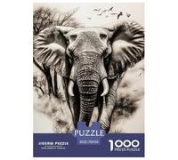 Elefante 1000 Tessere Animazione Puzzle Adulti Divertimento Esclusiva Amazon Regalo Per Adulti E Bambini Da 14 Anni E Più 70x50cm/1000pcs