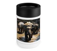 Elefante acqua potabile può raffreddare lattina di raffreddamento 340 g isolato in acciaio inox può coprire in acciaio inox bere titolare regali per uomini donne compleanno Natale