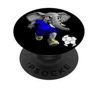 Elefante Calciatore PopSockets PopGrip Adesivo