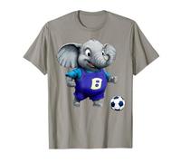 Elefante Calcio/Calciatore Elefante Maglietta