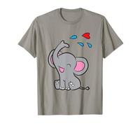 Elefante carino animale Kawaii Baby Elephant Maglietta