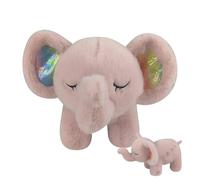 Elefante di addormentato, Elefante addormentato sonoro - Animale con luci musicali | Bambole di elefanti e rilassanti che respirano, con movimento respiratorio e musica leggera