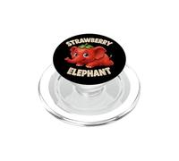 Elefante Fragola Italiano Brainrot Meme Ritorno A Scuola PopSockets PopGrip per MagSafe