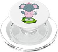 Elefante Infermiera Blocco note PopSockets PopGrip per MagSafe