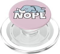 Elefante Pigra Nope Not Today Pigro Pigrizia PopSockets PopGrip per MagSafe