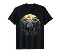Elefante Pino Foresta Scena Africana Fa Maglietta
