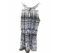 Elefante Spiaggia Estiva Tuta Pantaloncini Top Thai Hippy Larga 8 10 12 14 16 S