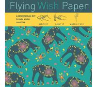 Elefanti, Flying Wish Paper, Scrivi It Luce & Orologio Fly, Mini Kit 12.7cm x