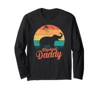 Elefanti papà Chiama i Bambini Maglia a Manica