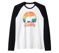 Elefanti papà Chiama i Bambini Maglia con Maniche Raglan