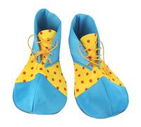 Elegabrillia 1 Paio di Scarpe da Clown per Halloween, Costumi Divertenti per Spettacoli di Carnevale, M