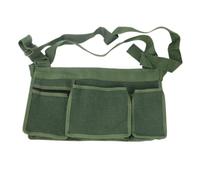 Elegabrillia Borsa da Giardinaggio Cintura Zainetto Tasca Multi Scomparto in Canvas Anti Strappo con Tasche Spaziose E Portautensili Cintura E Spallaccio