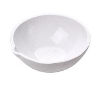 Elegabrillia Crogiolo Fusione Ceramica Ciotola Rame Metalli Preziosi Resistente Alte Temperature Adatto Fondere Gioielli Laboratorio, 16.5x6 Cm