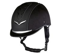 Elegance 9100 - Casco da equitazione S/M 49-52 cm, colore: Nero