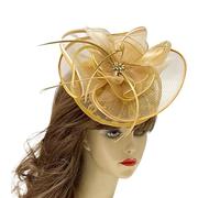 Elegance - Fermaglio per capelli a forma di fiore, morbido, confortevole, regolabile, per donne e ragazze, eleva il gusto delle feste, per la vita quotidiana, grande, bello per donna, piccolo per