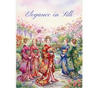 Elegance in Silk: A Victorian Garden of Kimono Dreams