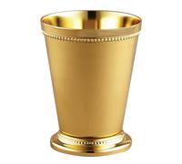 Elegance Mint Julep Cup 12Ounce Gold Finish