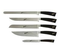 BERKEL Set 5 Coltelli Chef Elegance Nero Nero