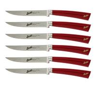 BERKEL set 6 Coltelli da Bistecca Elegance Rosso - KEP6ST11SRRGB