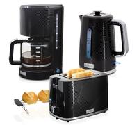 Elegance Tostapane 2 Fette + Bollitore 1,7L+ Macchina Caffè Americano 10 Tazze