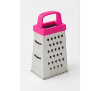 ELEGANCIO Mini grattugia quadrata in acciaio inox, altezza 6,6 cm, ideale come piccola grattugia per formaggio, affettatrice allo zenzero, grattugia per parmigiano da tavolo, grattugia allo zenzero, 4