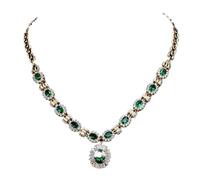 Elegant Anello di Sposa Crystal Paved Fiore di Amore Set per Donne